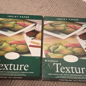 Lot of 2 packs Strathmore textured printer paper